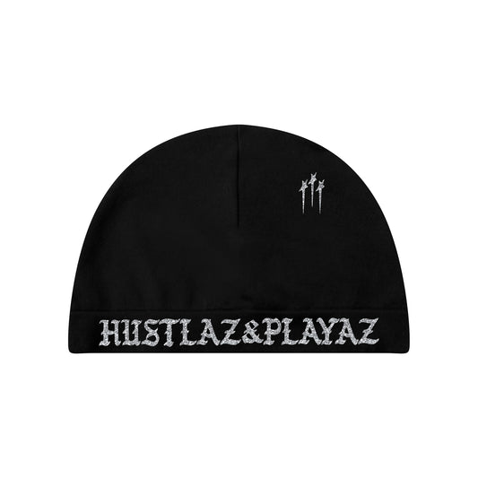 Glittered Stretchable Skull Cap Beanie